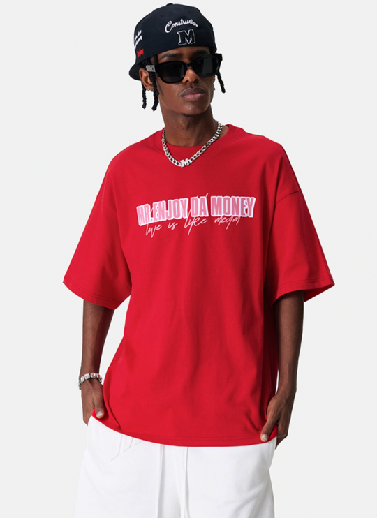 MEDM Gradient Electrostatic Flocking Tee