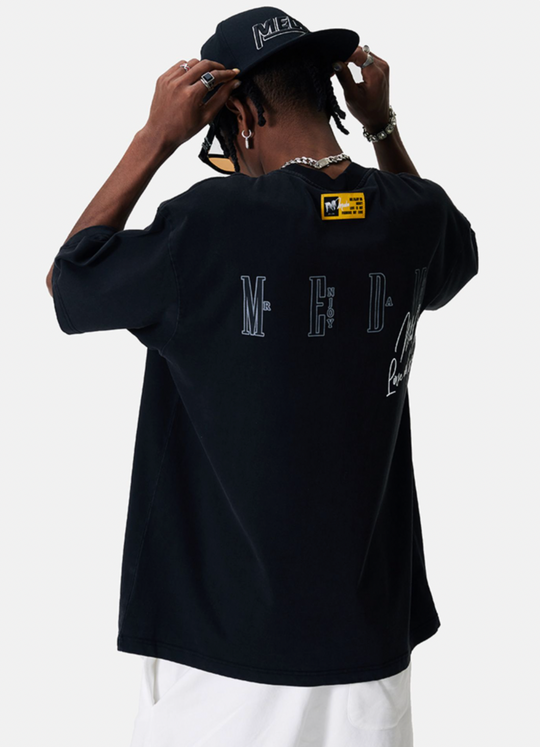 MEDM Peace Pigeon Foam Printing Tee