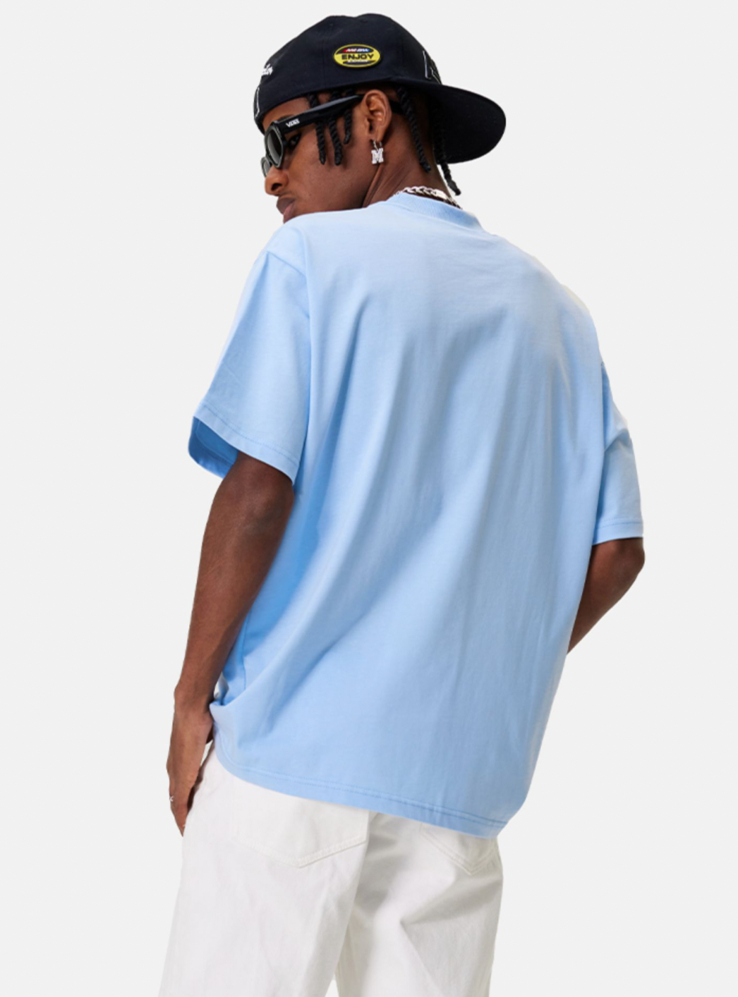 MEDM Letter Embossing Five Point Tee