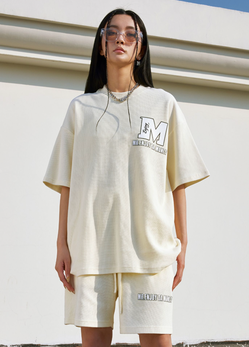 MEDM Waffle Logo Tee