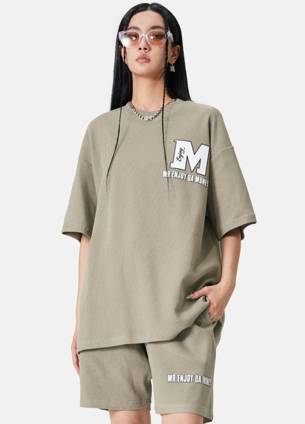 MEDM Waffle Logo Tee