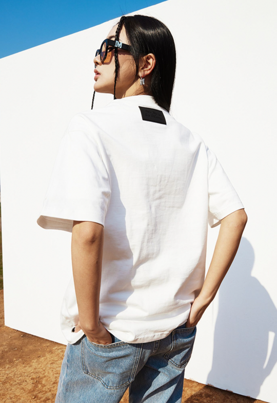 MEDM Leopard & Snake Pattern Logo Tee