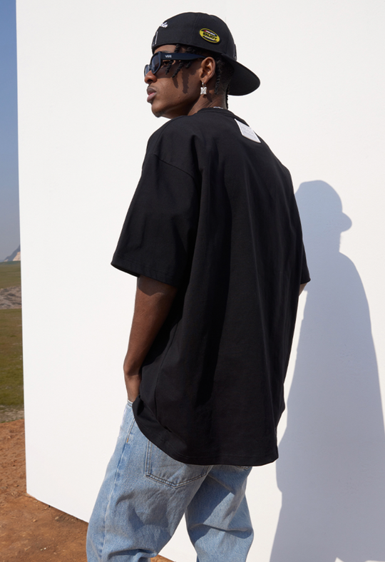 MEDM Oblique Row Logo Tee