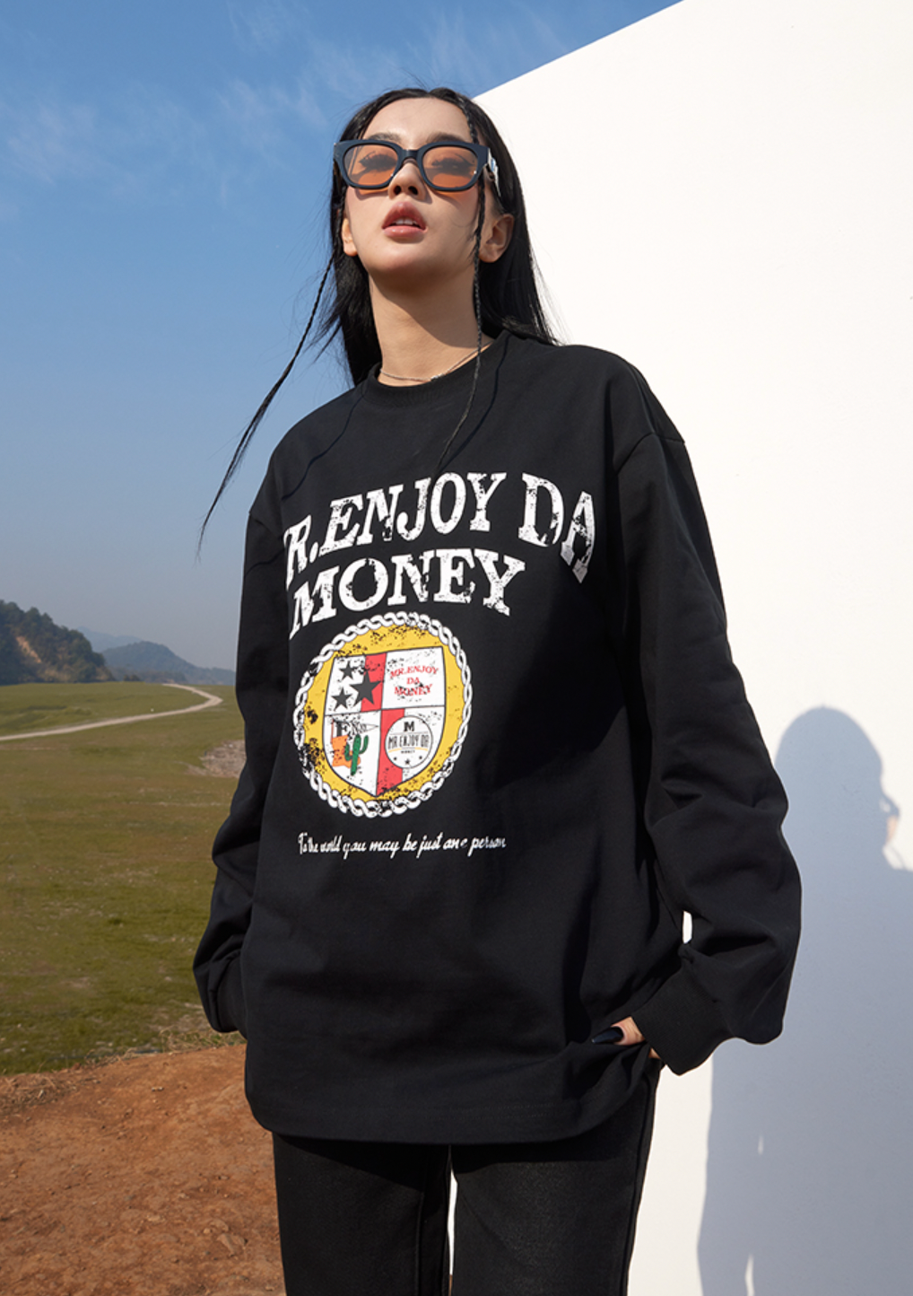 MEDM Old Printing Long Sleeved Tee