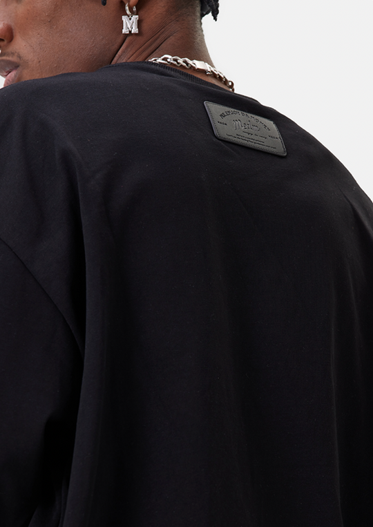 MEDM Electrostatic Flocking Disc Long Sleeved Tee