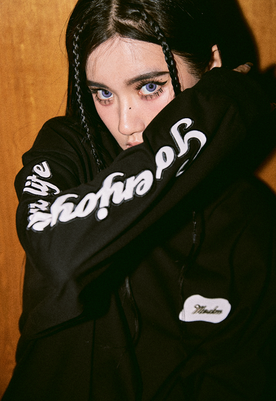 MEDM 310g Heavy Cotton And Leather Metal  Long Sleeved Tee