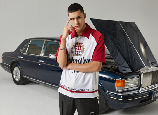 PRBLMS Marlboro Full Print LOGO Short Sleeved Shirt