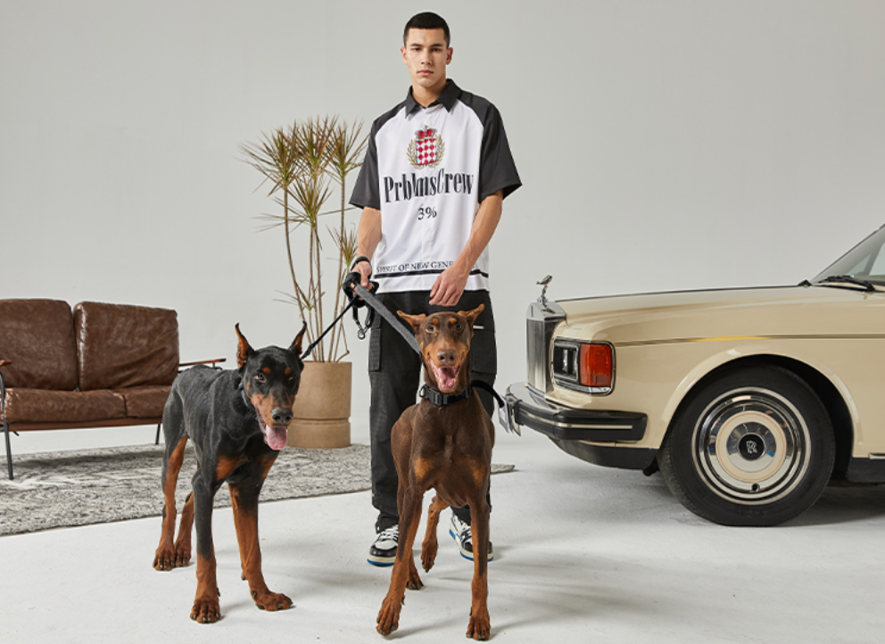 PRBLMS Marlboro Full Print LOGO Short Sleeved Shirt