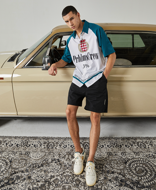 PRBLMS Marlboro Full Print LOGO Short Sleeved Shirt