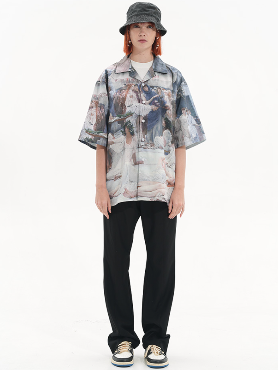 Harsh and Cruel Ancient Greek Cuban Shirt