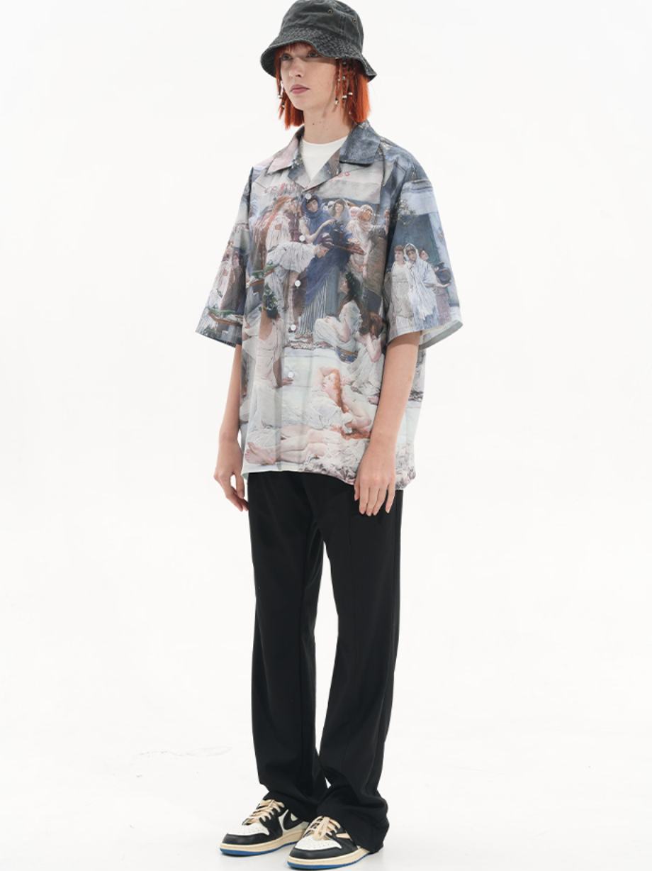 Harsh and Cruel Ancient Greek Cuban Shirt