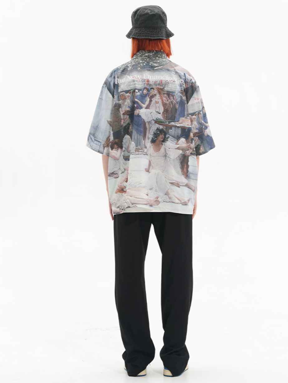 Harsh and Cruel Ancient Greek Cuban Shirt