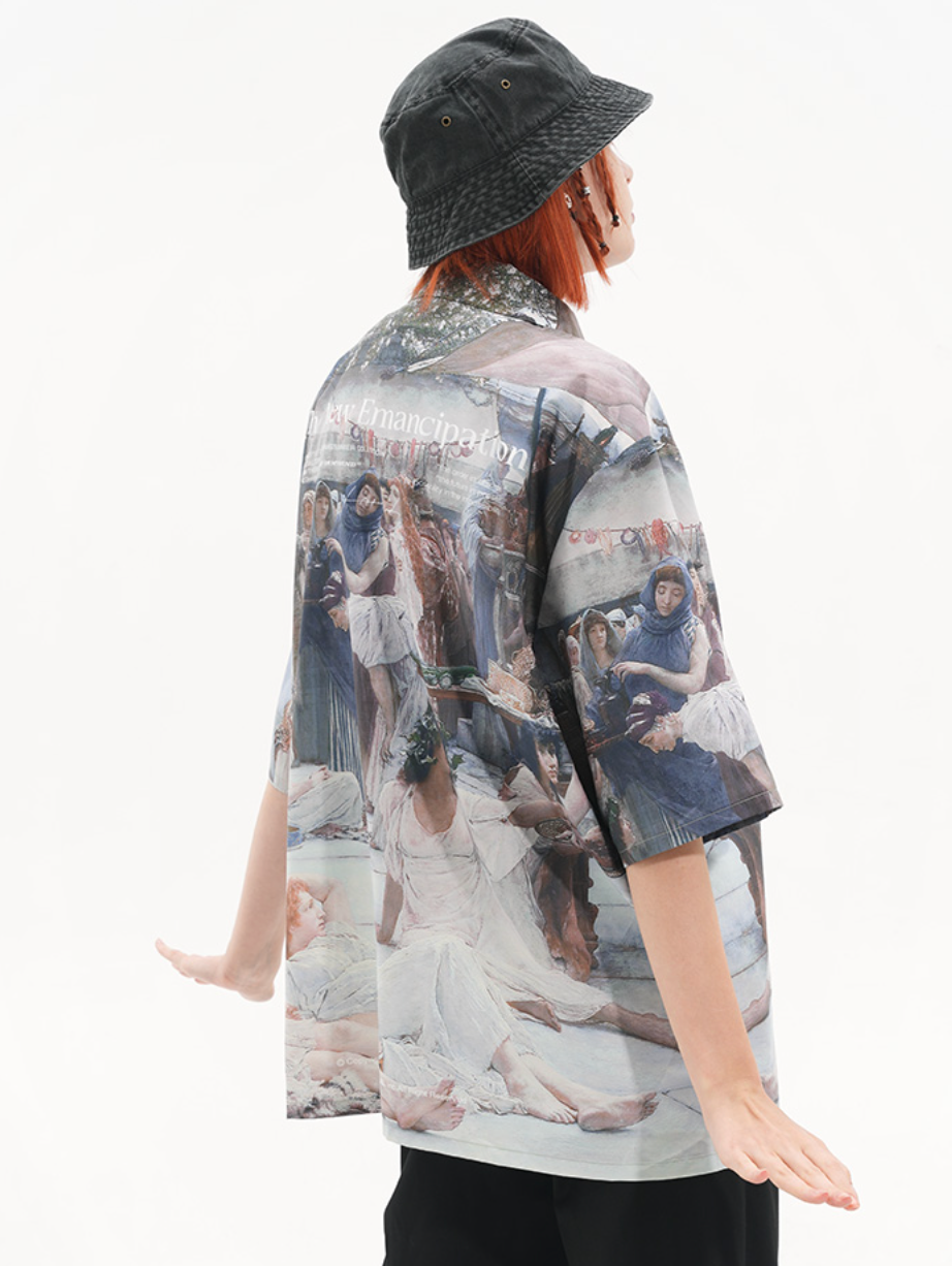 Harsh and Cruel Ancient Greek Cuban Shirt