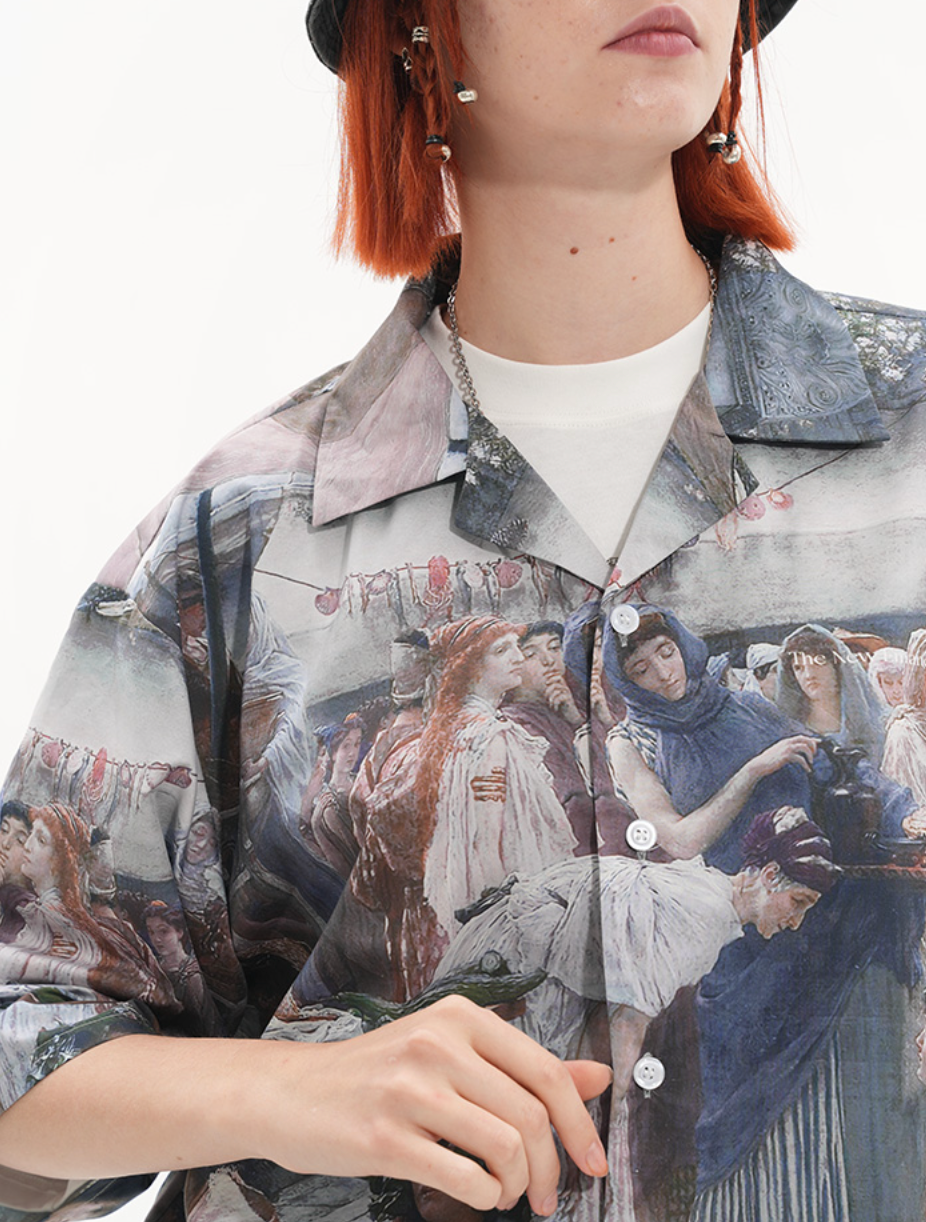 Harsh and Cruel Ancient Greek Cuban Shirt