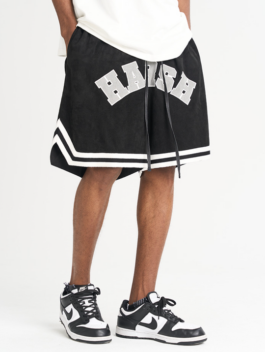 Harsh and Cruel Heavy Logo Basketball Shorts