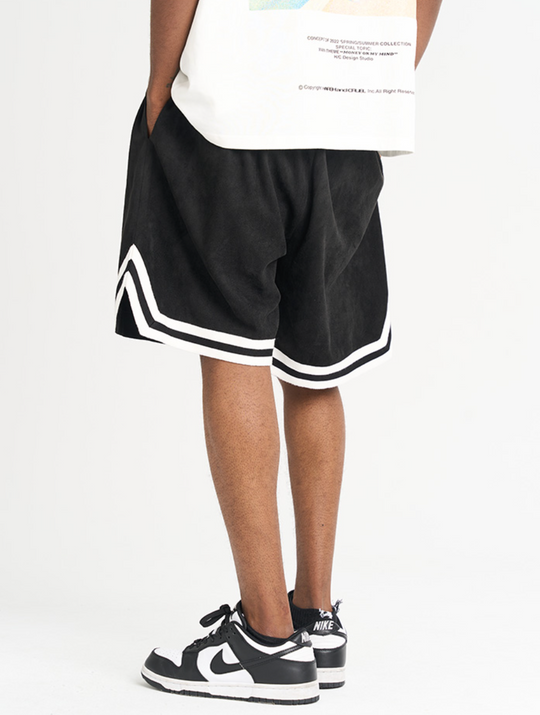 Harsh and Cruel Heavy Logo Basketball Shorts