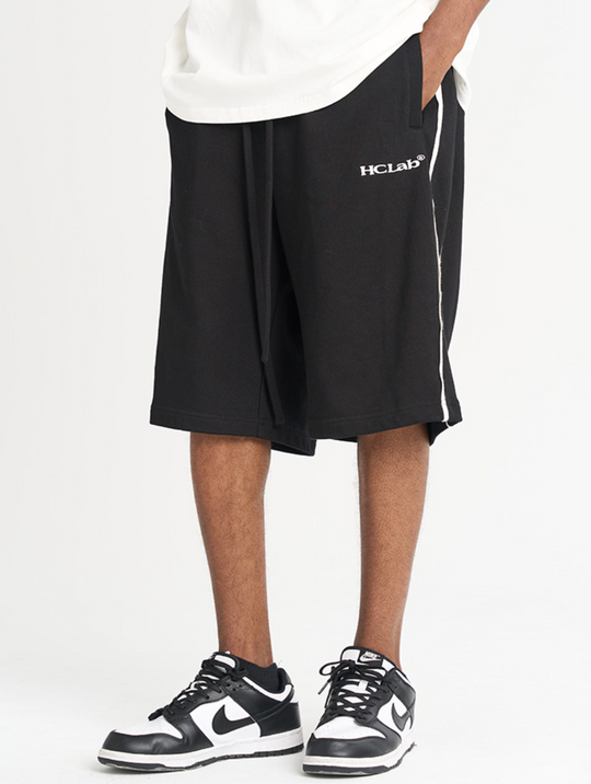 Harsh and Cruel Loose Drawstrings Logo Shorts