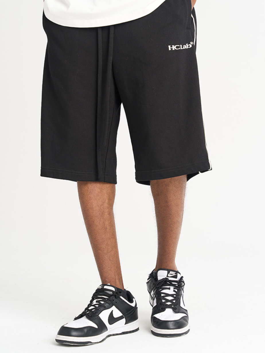 Harsh and Cruel Loose Drawstrings Logo Shorts