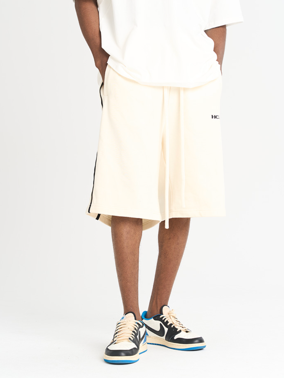 Harsh and Cruel Loose Drawstrings Logo Shorts