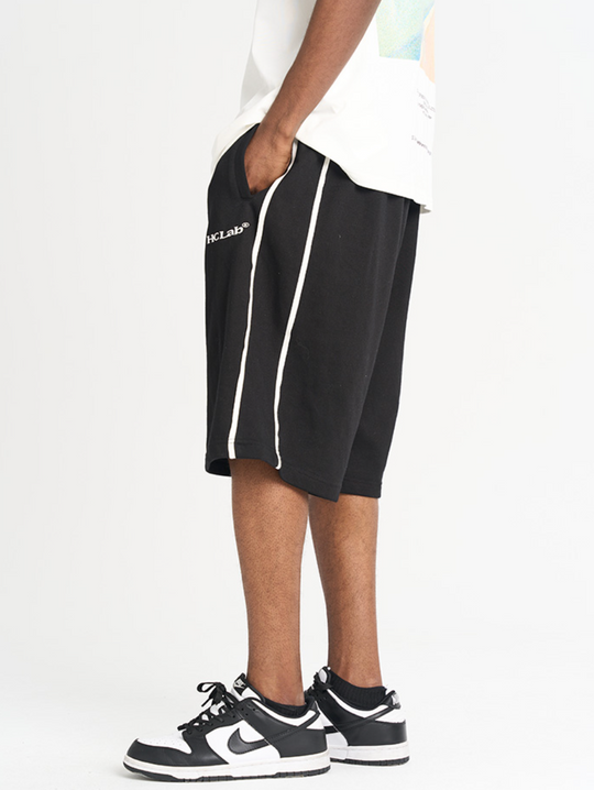 Harsh and Cruel Loose Drawstrings Logo Shorts
