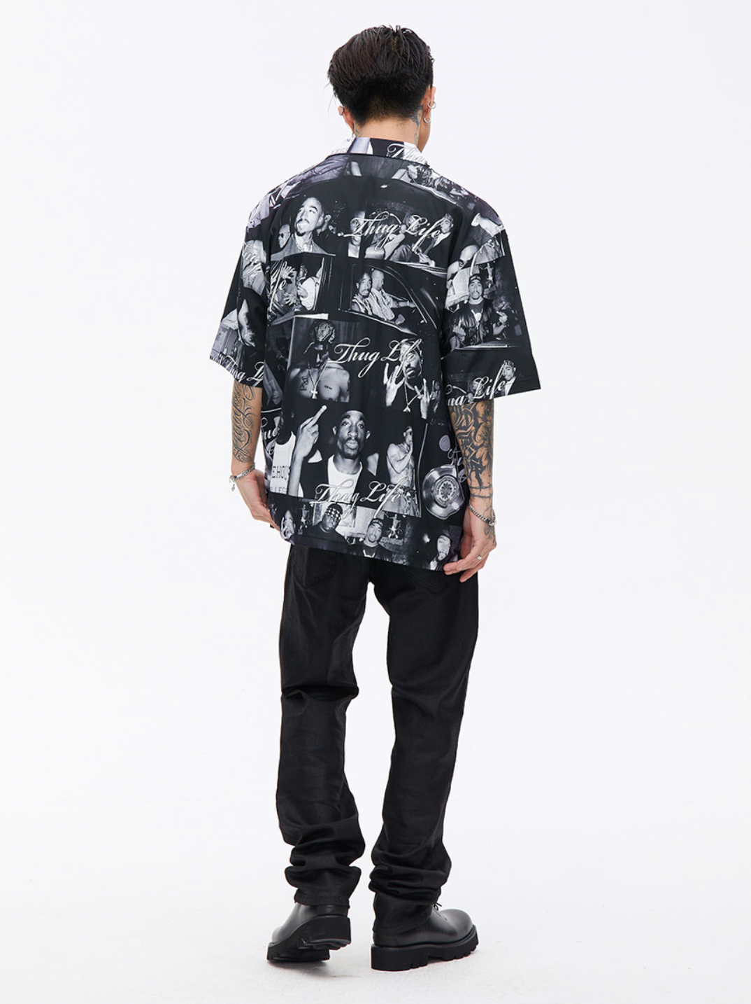 2PAC Full Print Short Sleeved Shirt