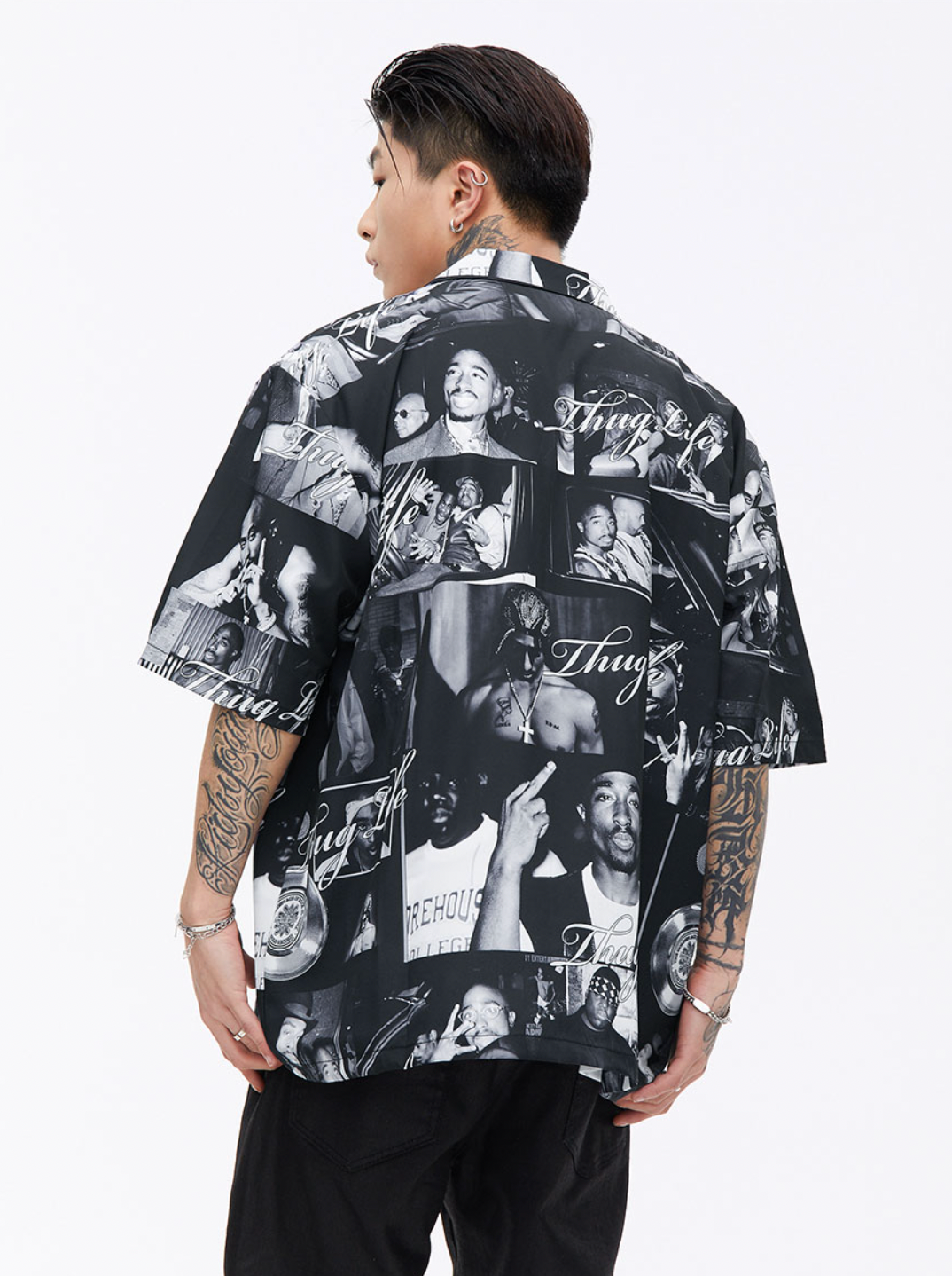 2PAC Full Print Short Sleeved Shirt