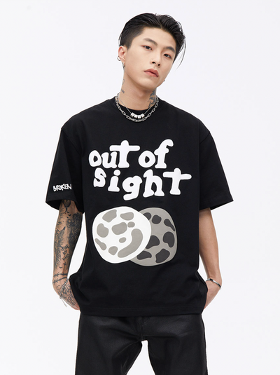 Out Of Sight 3D Foam Print Tee