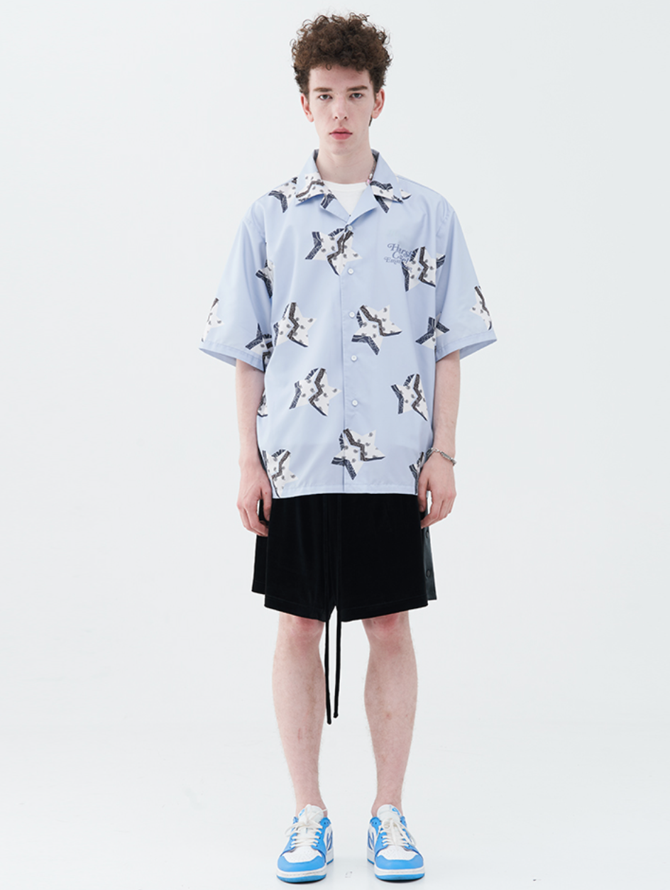 Harsh and Cruel Cashew Blossoms Cracked Stars Love Shirt