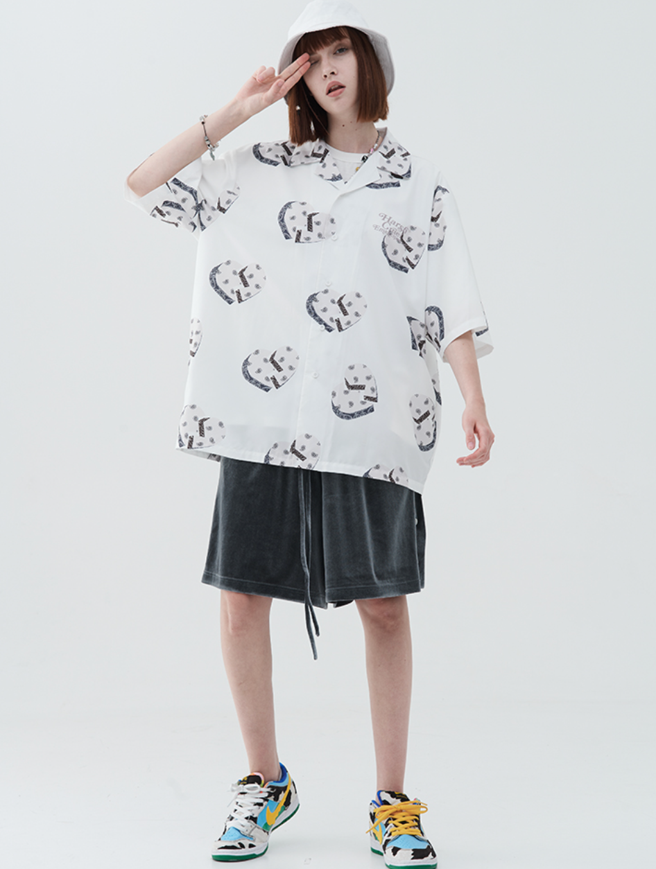 Harsh and Cruel Cashew Blossoms Cracked Stars Love Shirt