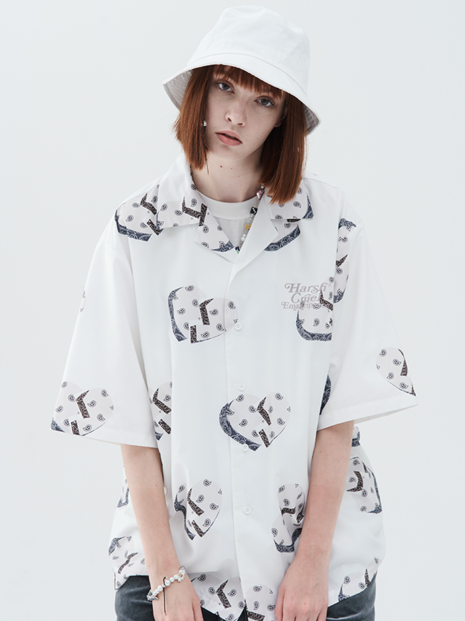 Harsh and Cruel Cashew Blossoms Cracked Stars Love Shirt