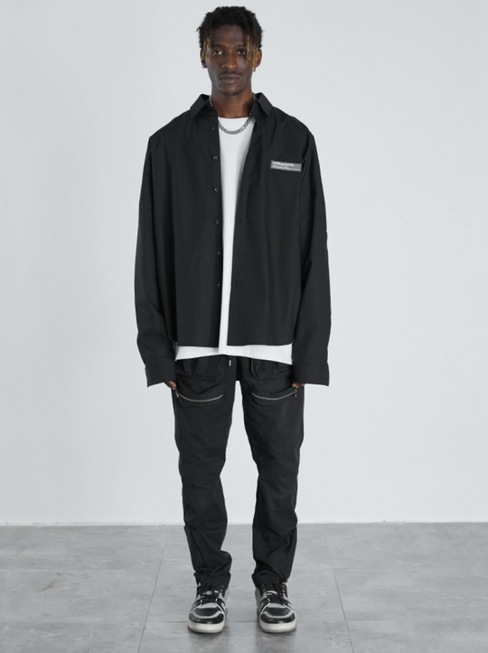 Harsh and Cruel Large Letters Logo Long Sleeved Shirt