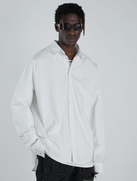 Harsh and Cruel Large Letters Logo Long Sleeved Shirt