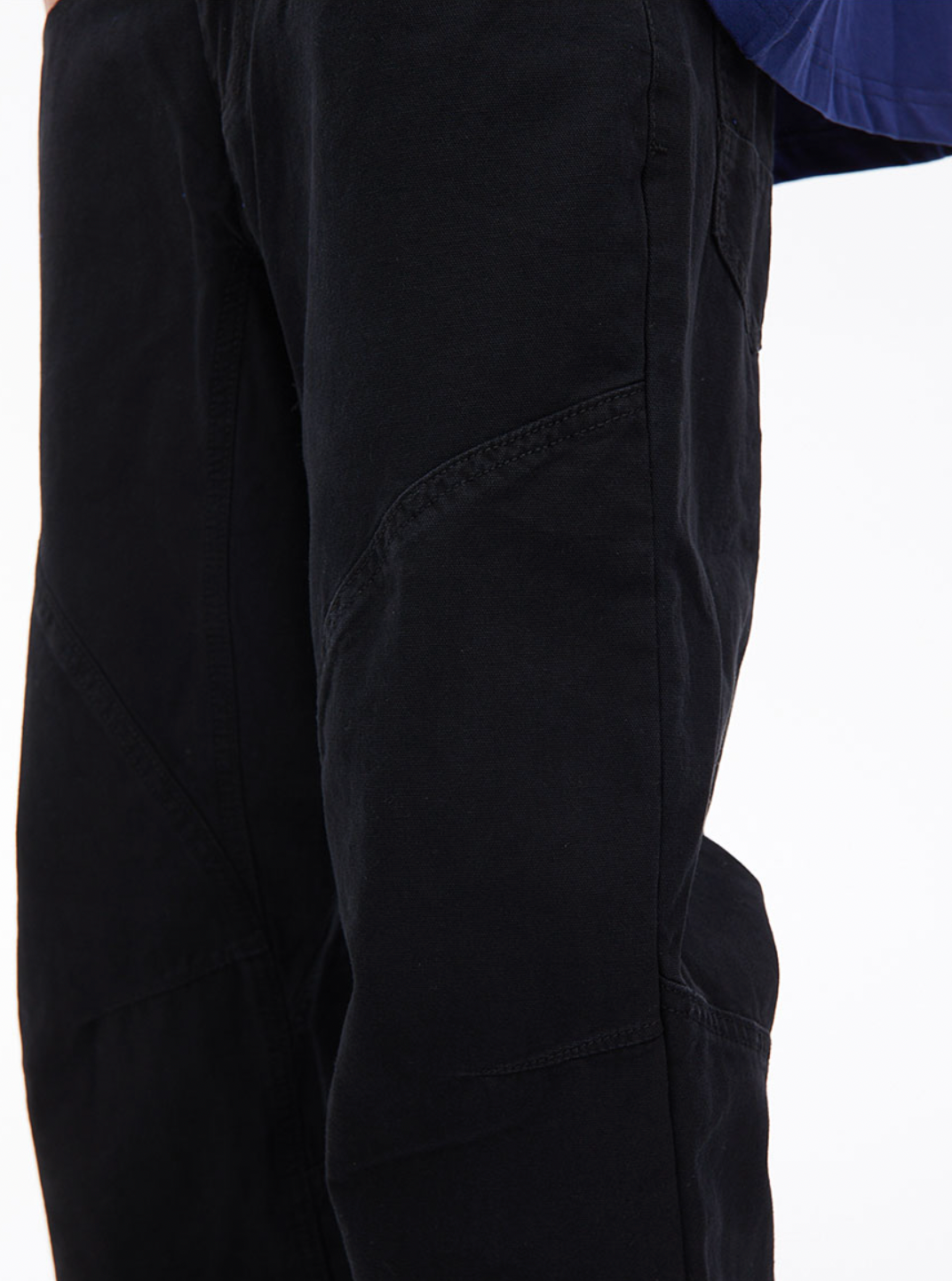 Washed Stitched Trousers