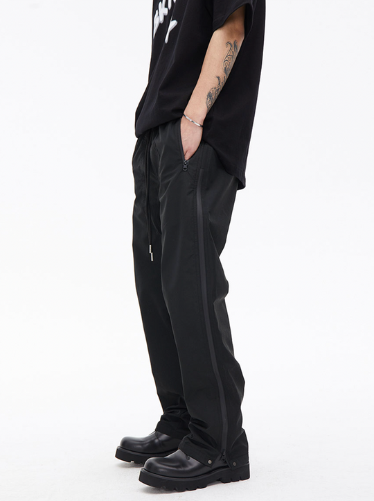 Function Windbreaker Zipper Work Pants