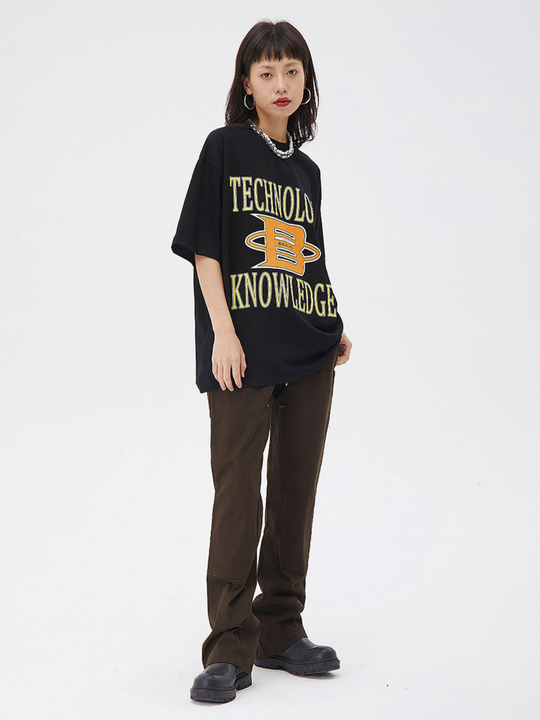 Micro Flare Pocket Work Pants