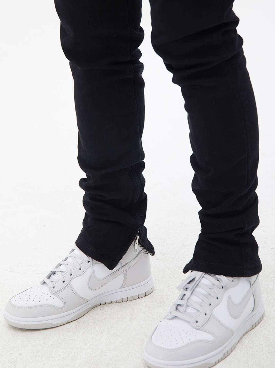 Zipper Slim Denim jeans