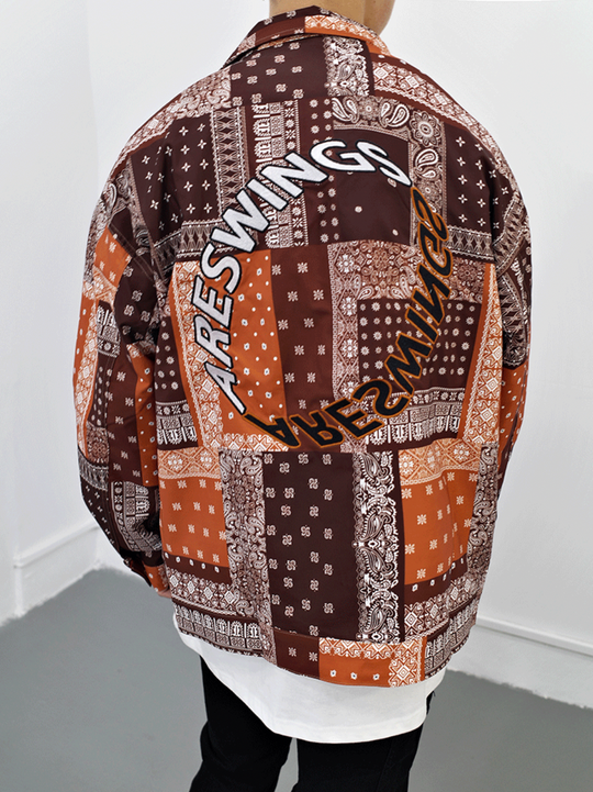 West Coast Cashew Flower Shirt Jacket