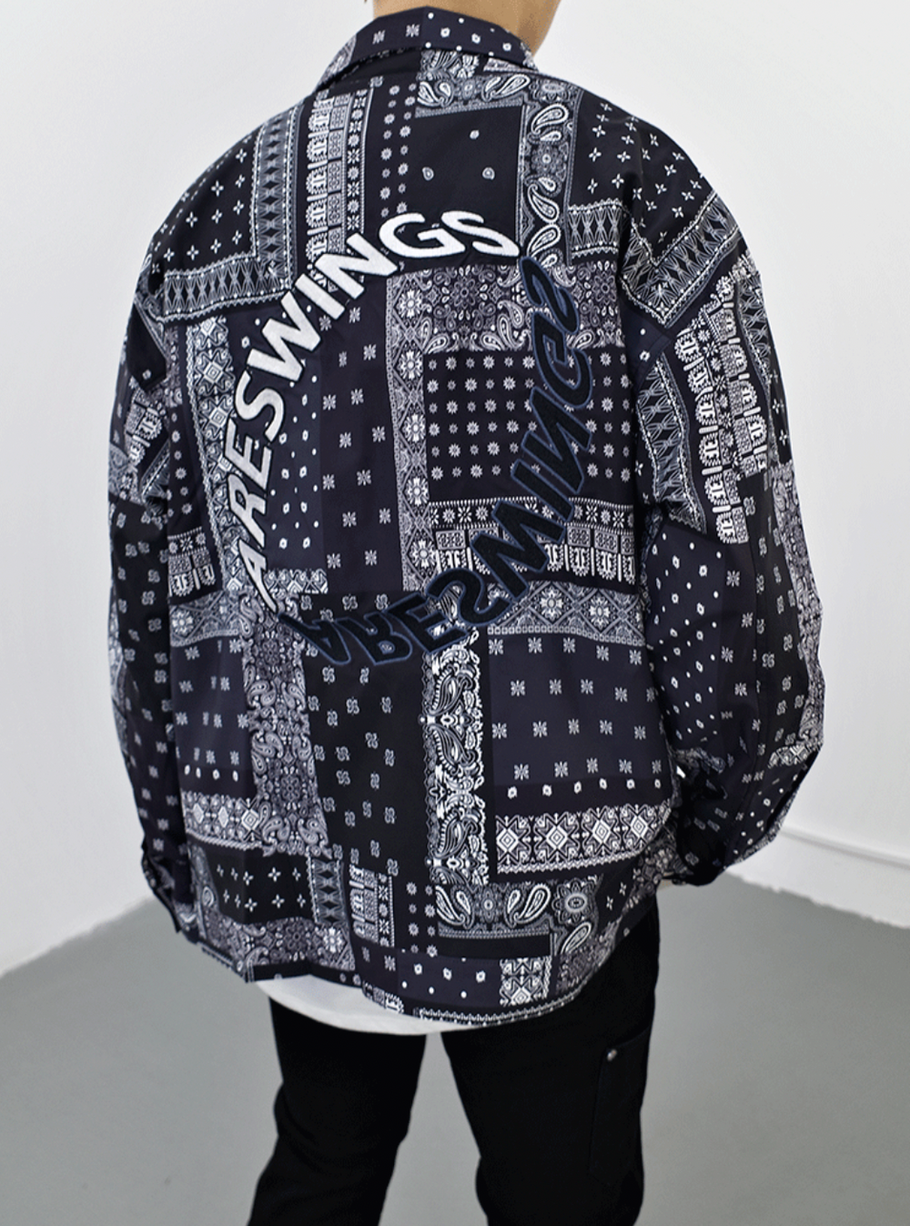 West Coast Cashew Flower Shirt Jacket