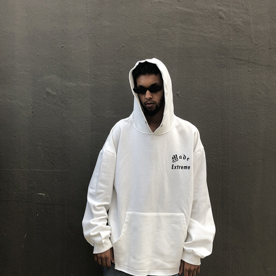 Portrait Old Printed Hoodie