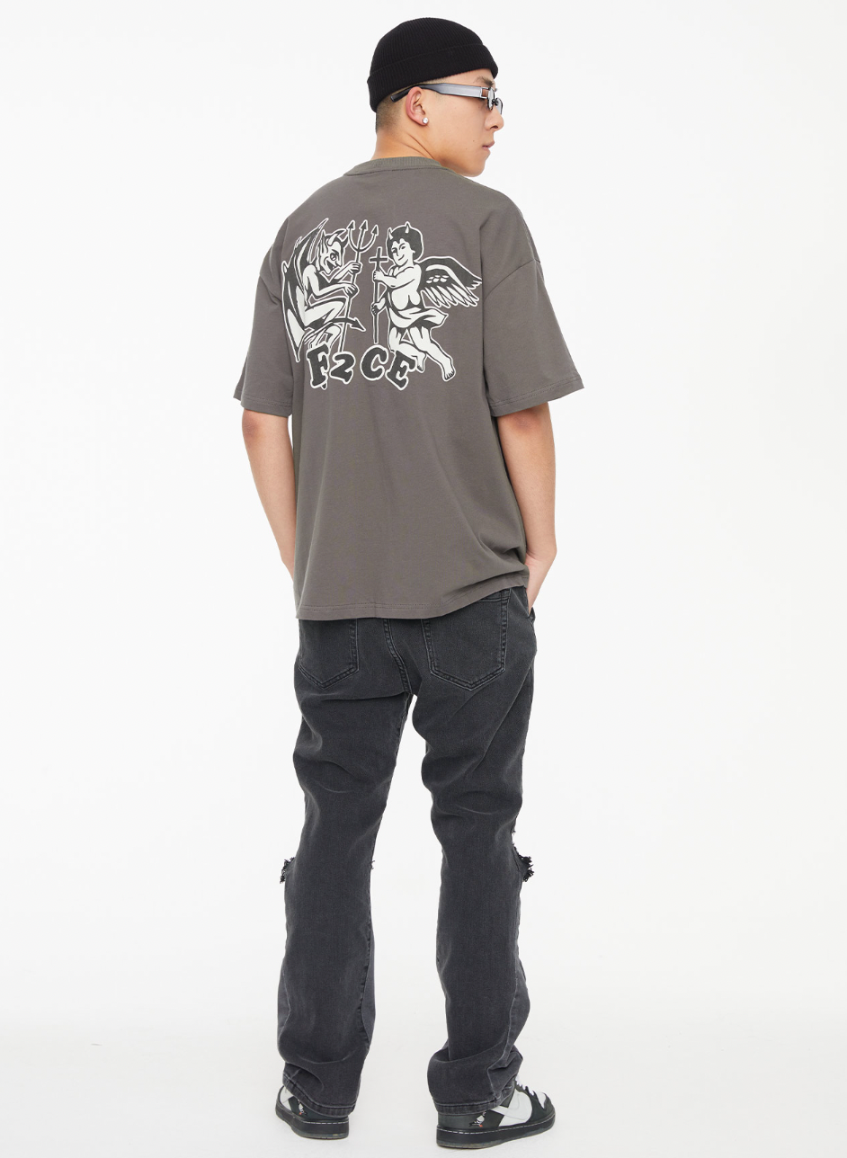 F2CE Devil Print Tee