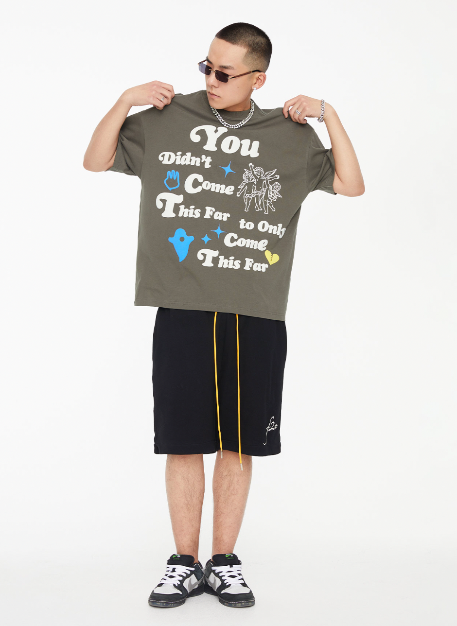 F2CE Foam Letter Angel Print Tee