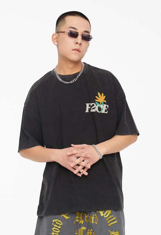 F2CE Foam Moon Print Tee