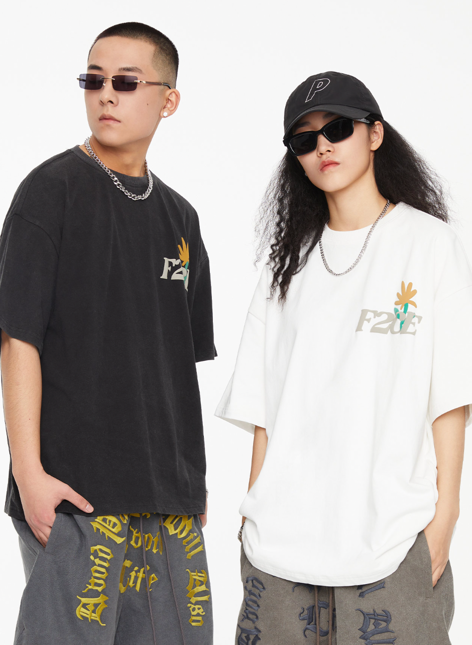 F2CE Foam Moon Print Tee