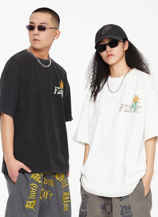 F2CE Foam Moon Print Tee