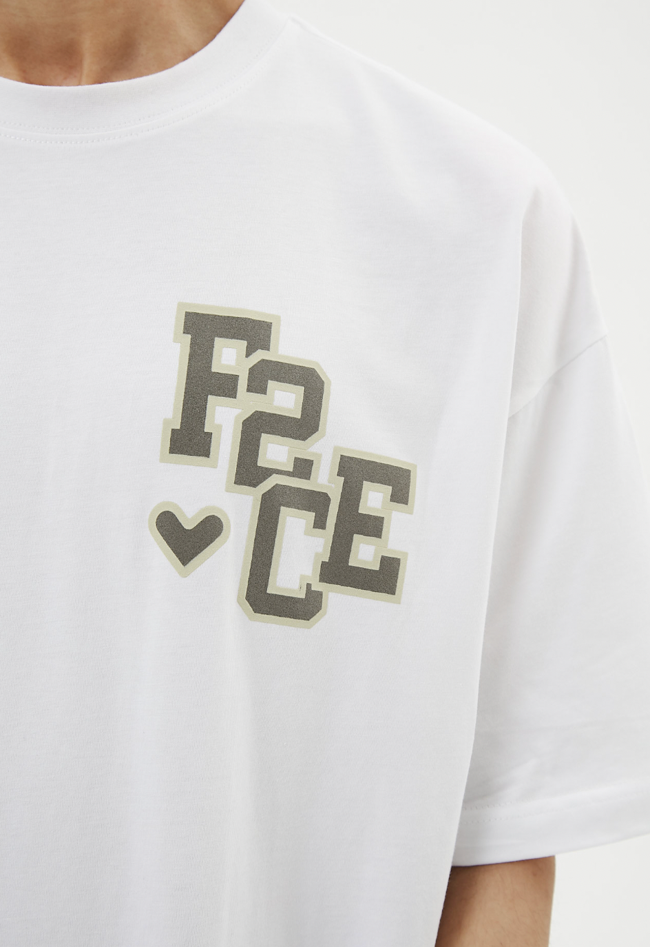 F2CE Basic Love Logo Print Tee