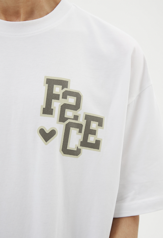 F2CE Basic Love Logo Print Tee