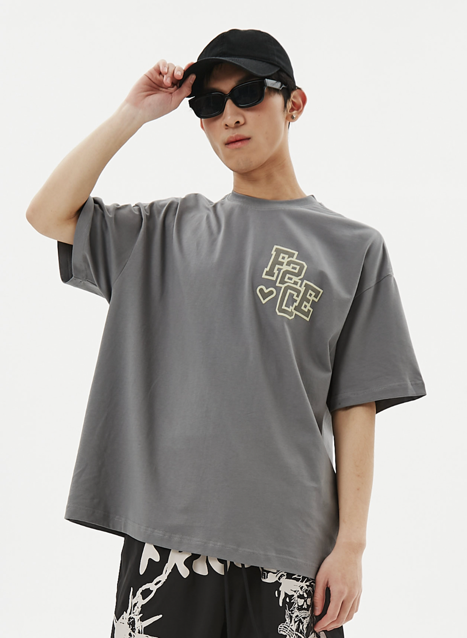 F2CE Basic Love Logo Print Tee