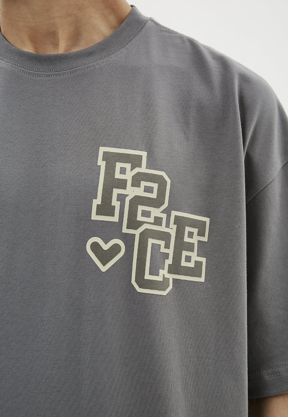 F2CE Basic Love Logo Print Tee