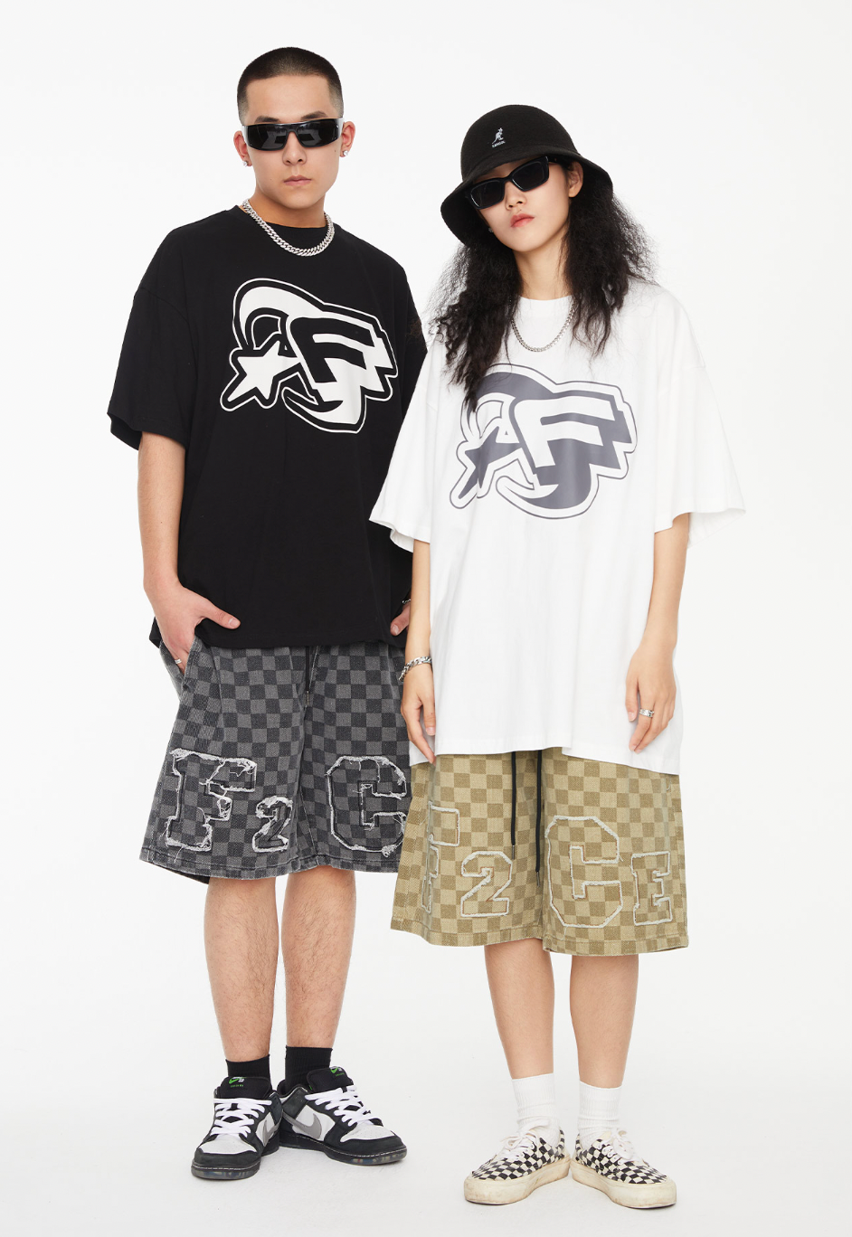 F2CE Basic Star Logo Print Tee