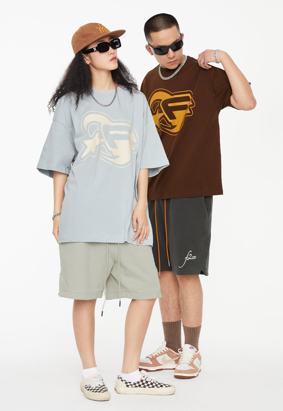 F2CE Basic Star Logo Print Tee